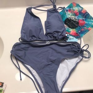 Cupshe Light Purple Bikini